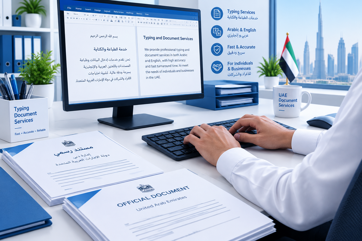Typing Service - Professional Document Typing
