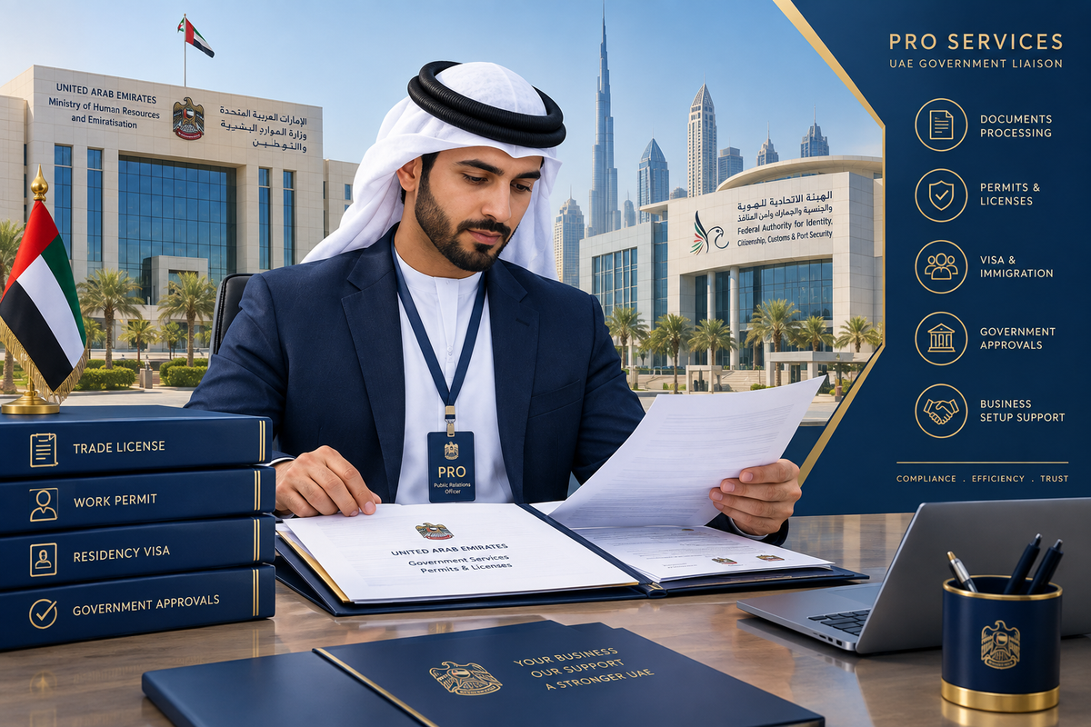 PRO Services UAE - Government Document Processing